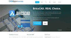 Desktop Screenshot of cadapps.com.au